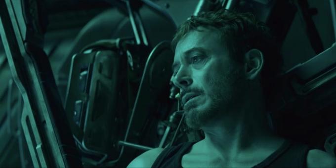 Avengers: terminando: cena de despedida com Tony Stark - um adeus ao passado