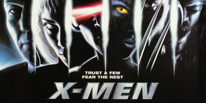 Poster do primeiro filme X-Men