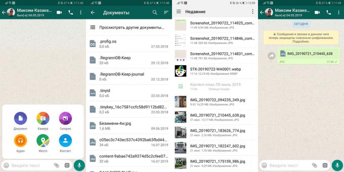 Como enviar uma foto em tamanho real no WhatsApp para Android