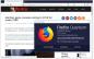 Mozilla lançou uma versão beta do navegador de alta velocidade Firefox Quantum
