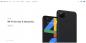 Pixel 4A acidentalmente mostrado no site do Google