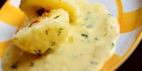9 A receita é pratos simples e saudáveis ​​com queijo derretido