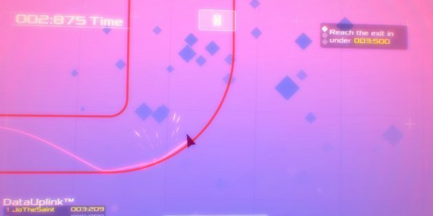 Dados asa - neon jogo de arcada inspirado pela ficção científica 80