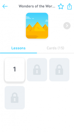 Tinycards: aprendizagem