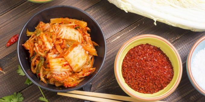 Kimchi de repolho chinês