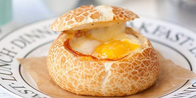 Receitas de ovos: Ovo em um pão