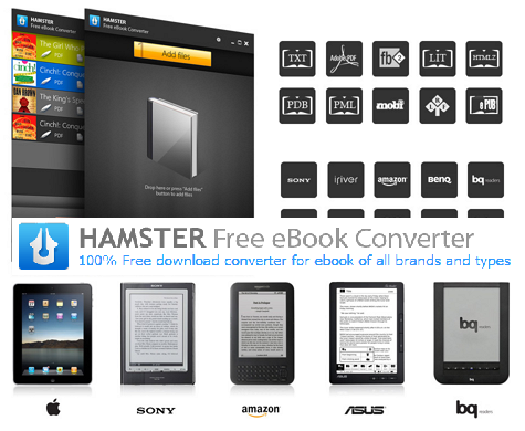Hamster Converter Livro Free: texto convertido em qualquer formato