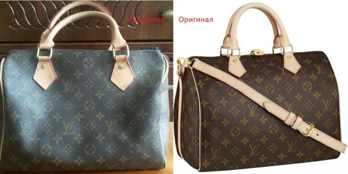handbags originais e falsificadas Louis Vuitton: