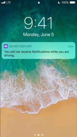 iOS 11: Mode "não perturbe"