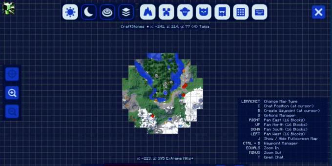 Moda Minecraft: JourneyMap