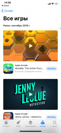 Jogo da Apple Arcade