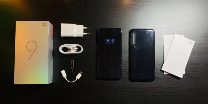 Visão geral Xiaomi Mi 9: Opções