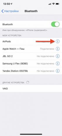 AirPods Apple: Configurações