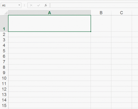 transferência forçada de texto em uma célula no Excel