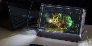 Coisa do dia: display holográfico futurista com gráficos tridimensionais
