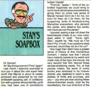 Uma das questões Soapbox de Stan