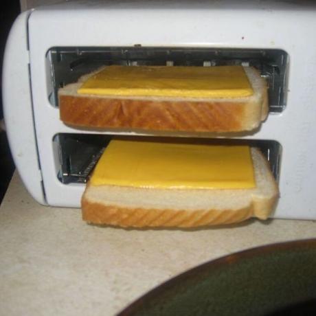 sanduíches de queijo