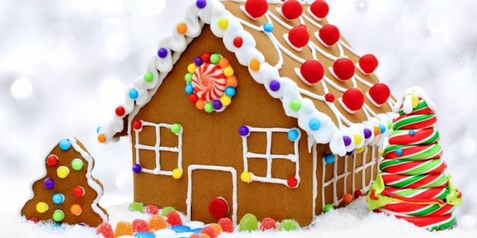 O que se preparar para o Ano Novo: Como fazer uma casa de gengibre, dos quais você sonhou quando criança