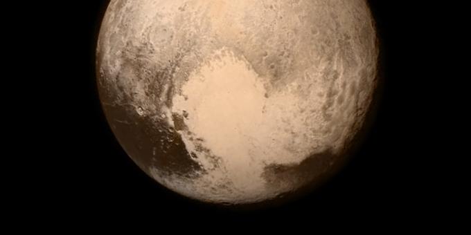Fotos de espaço: o coração de Plutão