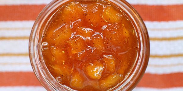 Jam de abobrinha com laranjas e gengibre