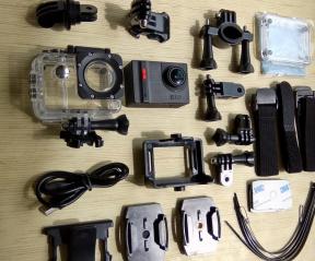 Ação Camera elefone He Cam Explorer Pro: fotos e vídeos de qualidade decente por US $ 92