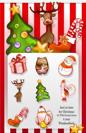 Doca de Natal ícones por chicho21net