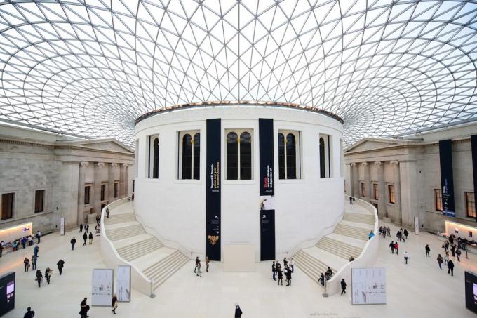 arquitectura europeia: Grande corte no Museu Britânico