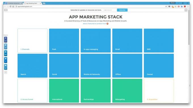 App Pilha de Marketing