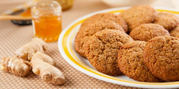 Biscoitos de gengibre picantes