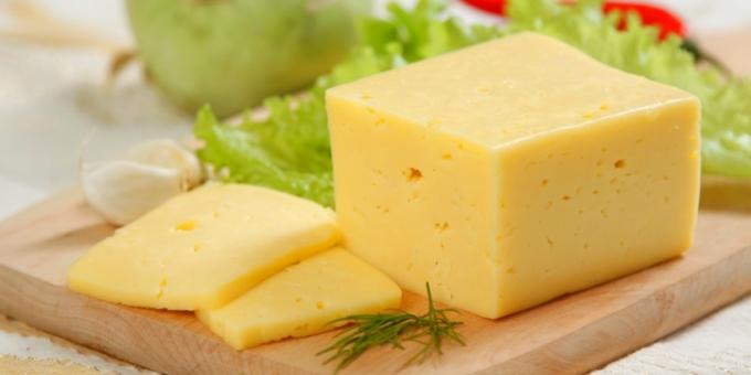 Como cozinhar o queijo: Hard queijo casa