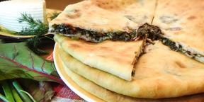 Como cozinhar tortas deliciosas da Ossétia com recheios diferentes