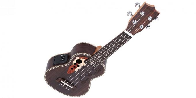 Ukulele com captador