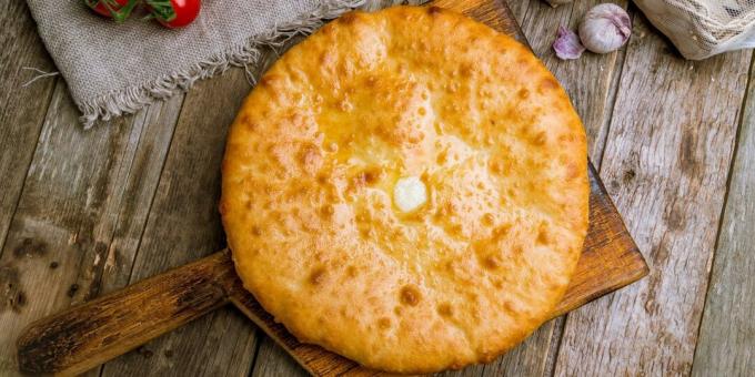 Tortas da Ossétia com queijo