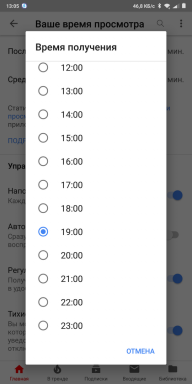 Nas ferramentas de gerenciamento de tempo apareceu YouTube para dispositivos móveis