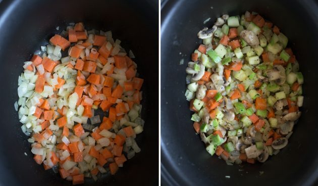  Como fazer uma feijoada: adicione o resto dos legumes, lembrando-se de cozinhar