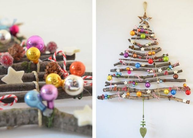 Decorando a árvore de Natal: Alternativa