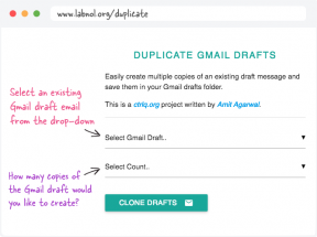 Como criar várias cópias de um projecto de carta para o Gmail