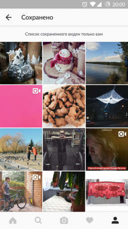 Em Instagram apareceu favoritos para publicação em silêncio vezes no álbum pessoal
