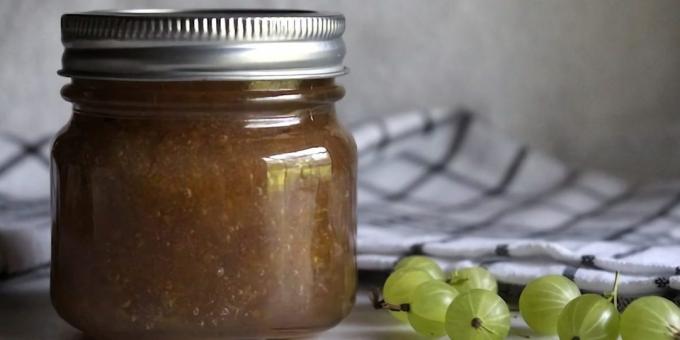 jam groselha com banana, canela e cravo