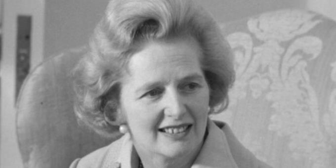 ritual da manhã: Margaret Thatcher