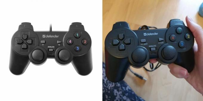 Gamepads confortáveis: Defender Omega