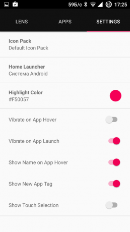 Launcher para Android Lens lançador 