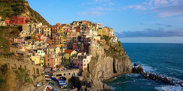 cidades da Itália: Cinque Terre