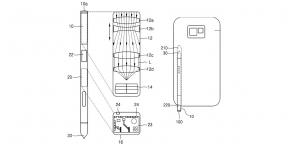 A caneta! câmera frontal Samsung Galaxy Note 10 pode ser integrado diretamente no Stylus!