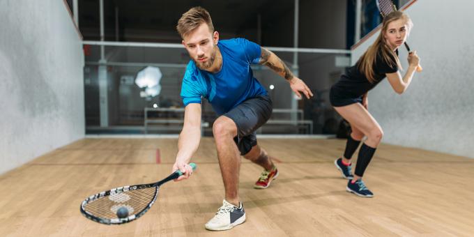 Esportes incomuns: squash