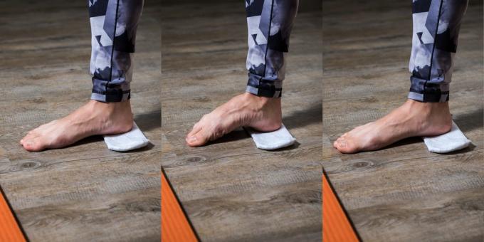 Exercícios para pés planos: Caterpillar