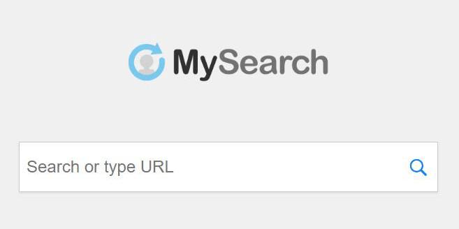 vírus no navegador: MySearch