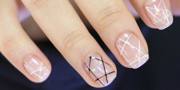 Geometria no design de unhas