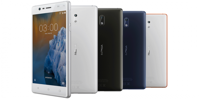 smartphones Orçamento: Nokia 3