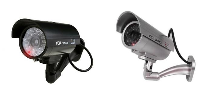 IP-câmaras: câmeras de vigilância falso